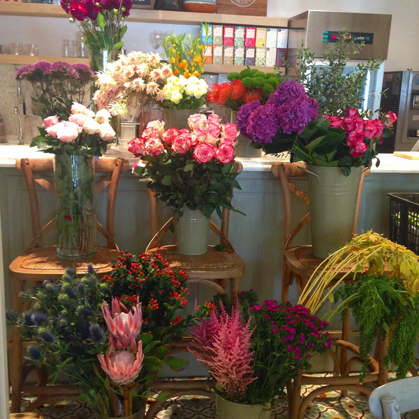 Basic bouquet/vase workshop + wholesaler visit