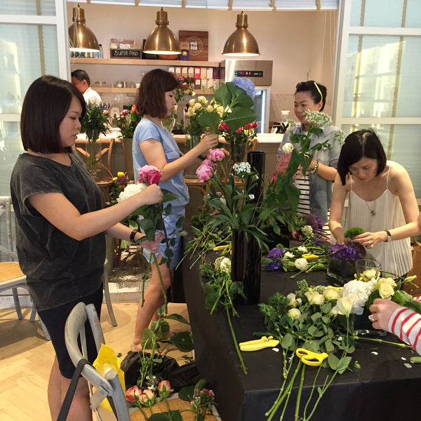 Intermediate bouquet/vase workshop